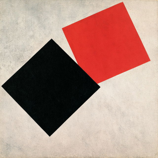 Kazimir Malevich style, Midjourney V8.2, render 1 of 4