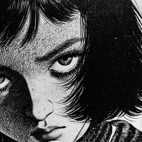 Kazuo Umezu style (Illustrators), Midjourney V8.2
