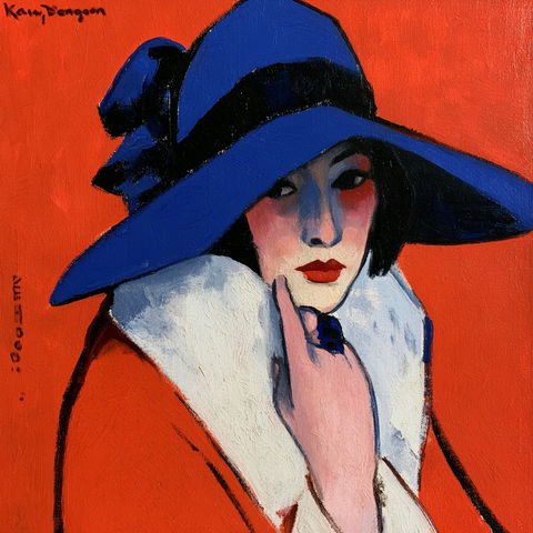Kees van Dongen style (Painters), Midjourney V8.2