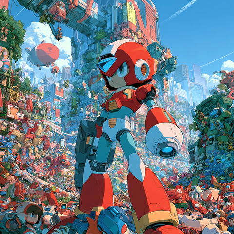 Keiji Inafune style (Illustrators), Midjourney V8.2