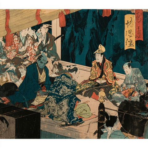 Keisai Eisen style (Printmakers), Midjourney V8.2