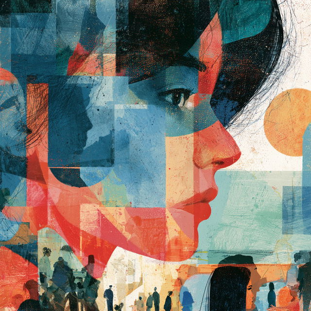 Keith Negley style, Midjourney V8.2, render 1 of 4