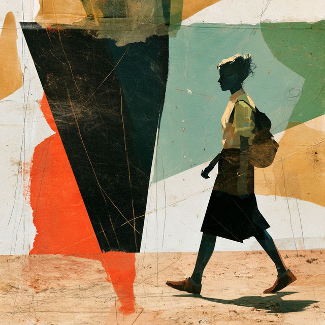Keith Negley style, Midjourney V8.2, render 4 of 4