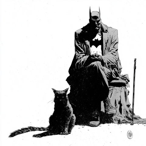 Kelley Jones style (Illustrators), Midjourney V8.2