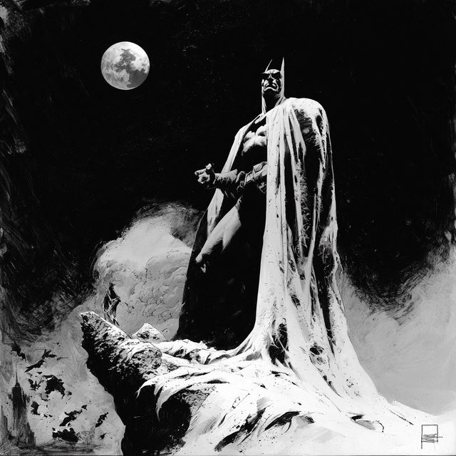 Kelley Jones style, Midjourney V8.2, render 3 of 4