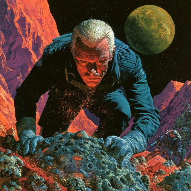 Kelly Freas style, Midjourney V8.2, render 3 of 4