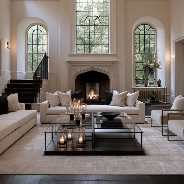 Kelly Hoppen style, Midjourney V8.2, render 3 of 4