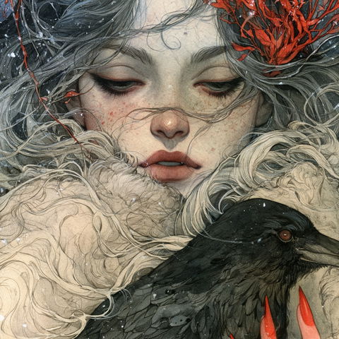 Kelly McKernan style (Illustrators), Midjourney V8.2