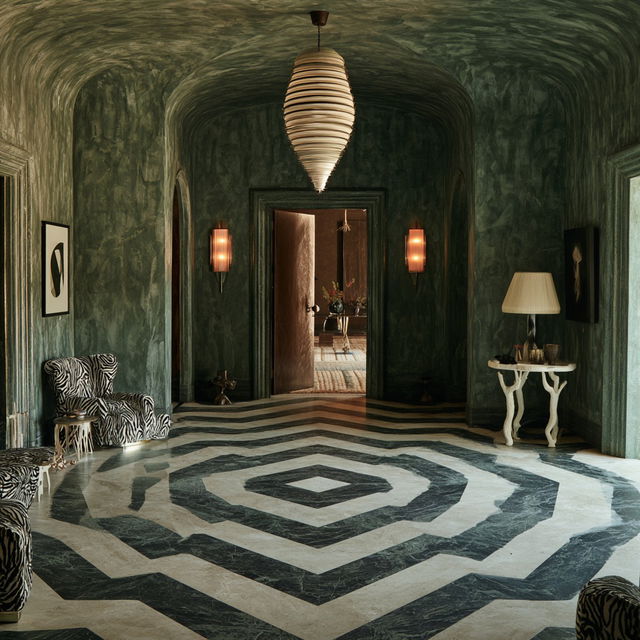 Kelly Wearstler style, Midjourney V8.2, render 2 of 4