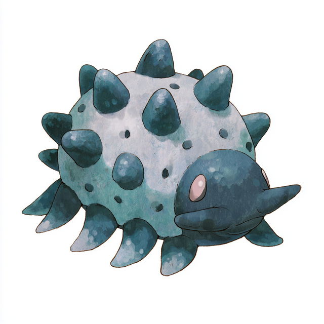 Ken Sugimori style, Midjourney V8.2, render 3 of 4