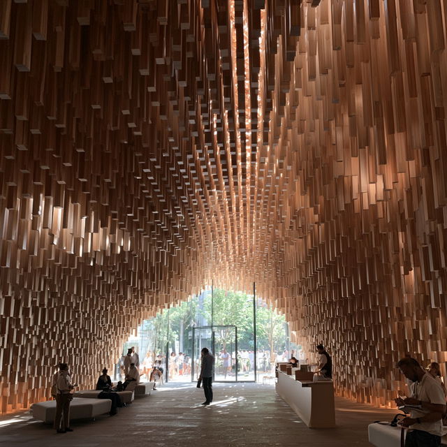 Kengo Kuma style, Midjourney V8.2, render 2 of 4