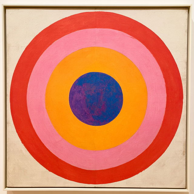 Kenneth Noland style, Midjourney V8.2, render 1 of 4