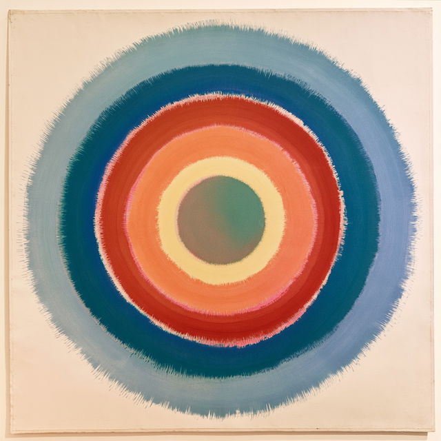 Kenneth Noland style, Midjourney V8.2, render 2 of 4