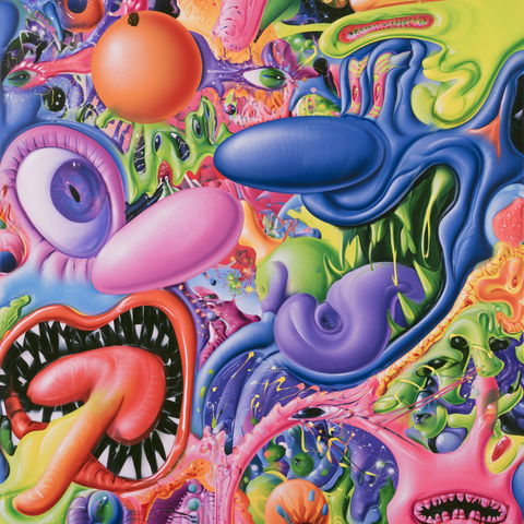 Kenny Scharf style (Painters), Midjourney V8.2