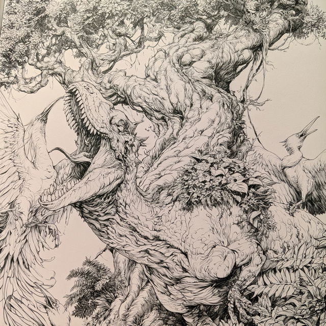 Kerby Rosanes style, Midjourney V8.2, render 4 of 4