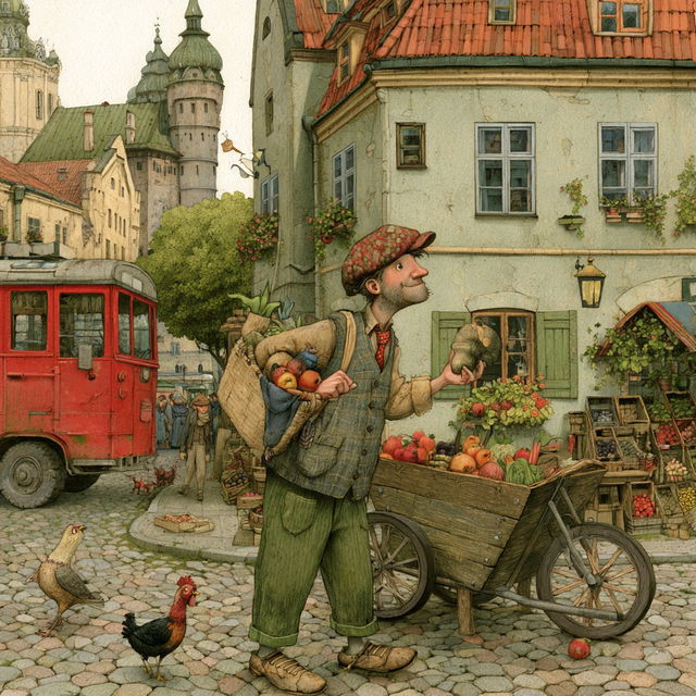 Kestutis Kasparavicius style, Midjourney V8.2, render 2 of 4