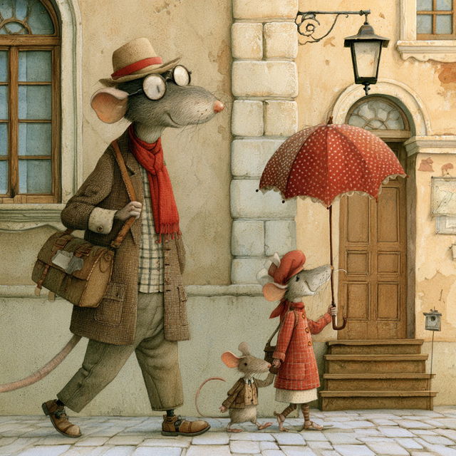 Kestutis Kasparavicius style, Midjourney V8.2, render 1 of 4