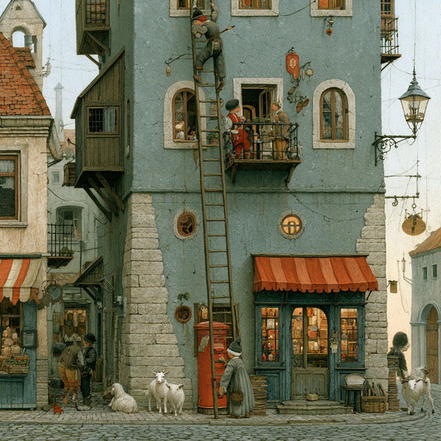Kestutis Kasparavicius style, Midjourney V8.2, render 3 of 4