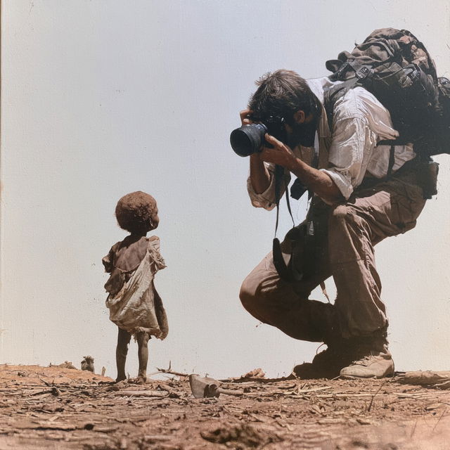 Kevin Carter style, Midjourney V8.2, render 1 of 4