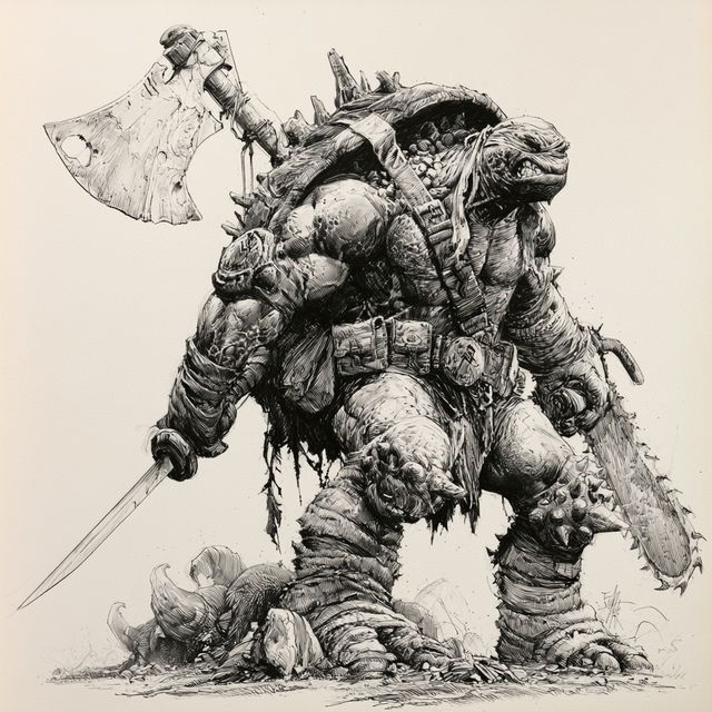 Kevin Eastman style, Midjourney V8.2, render 4 of 4