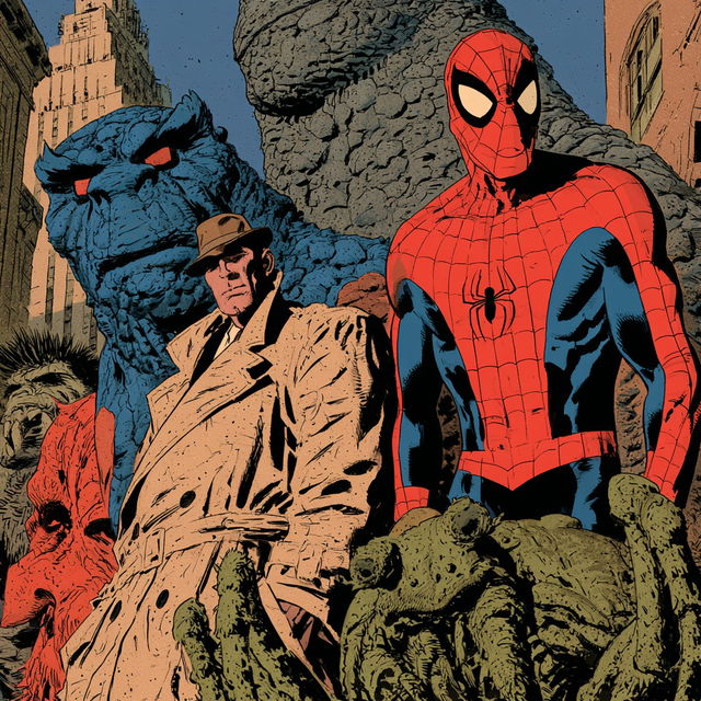 Kevin Nowlan style, Midjourney V8.2, render 1 of 4