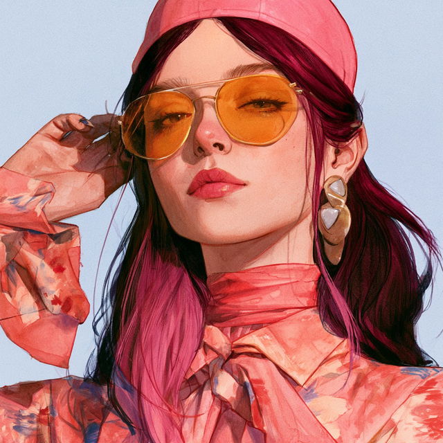 Kevin Wada style, Midjourney V8.2, render 4 of 4