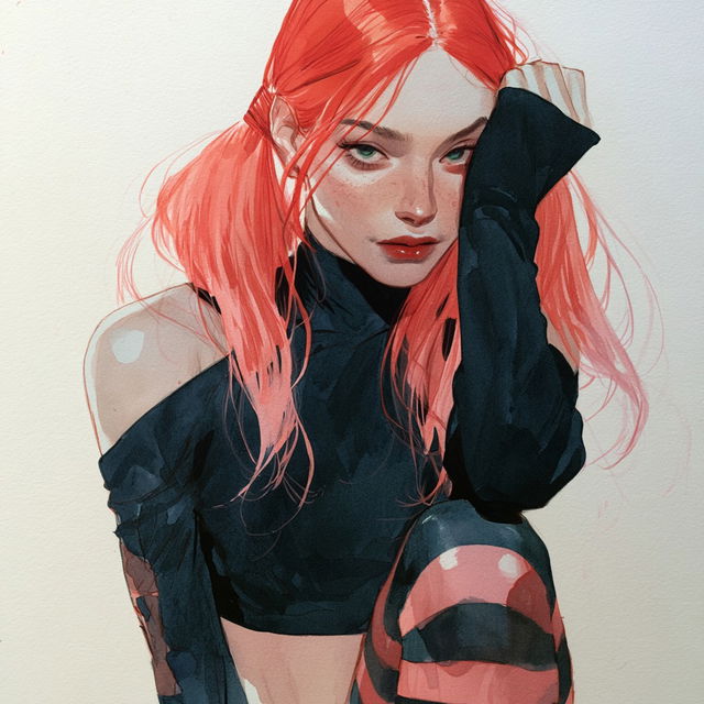 Kevin Wada style, Midjourney V8.2, render 2 of 4