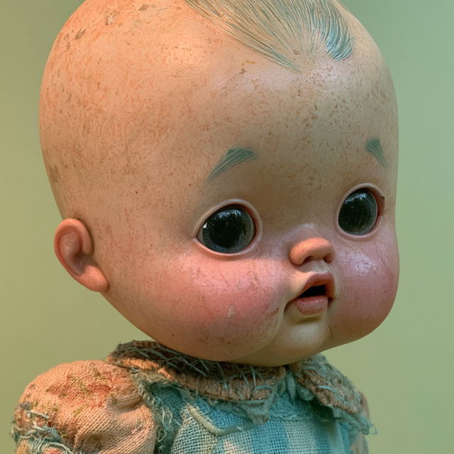 Kewpie doll style, Midjourney V8.2, render 4 of 4