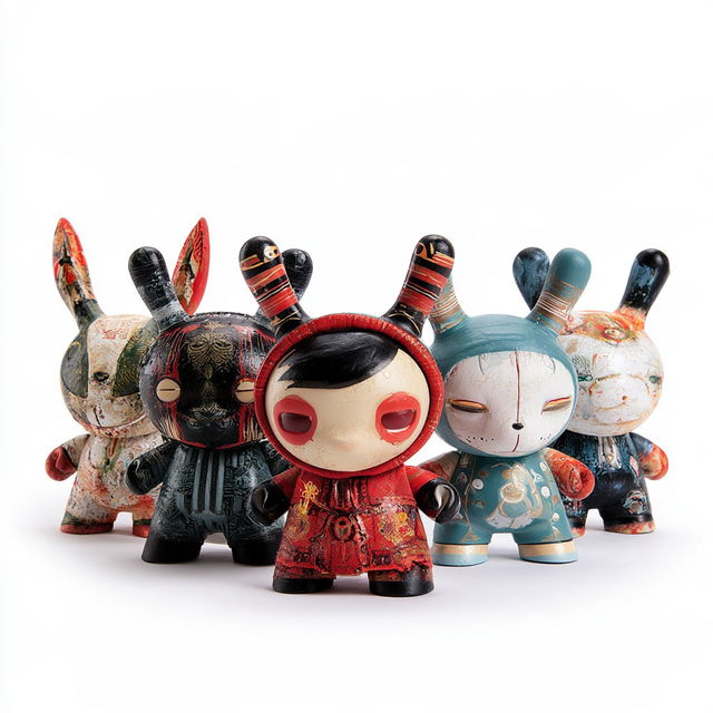 Kidrobot style, Midjourney V8.2, render 4 of 4