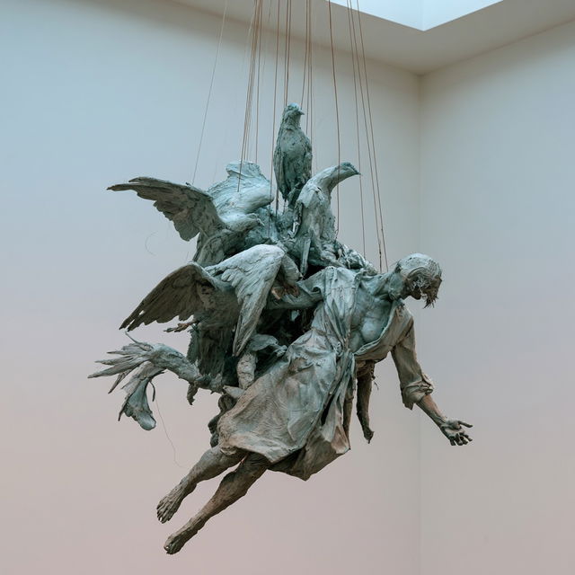 Kiki Smith style, Midjourney V8.2, render 4 of 4