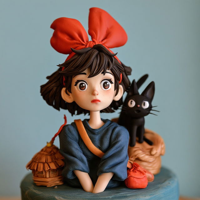 Kiki's Delivery Service style, Midjourney V8.2, render 4 of 4