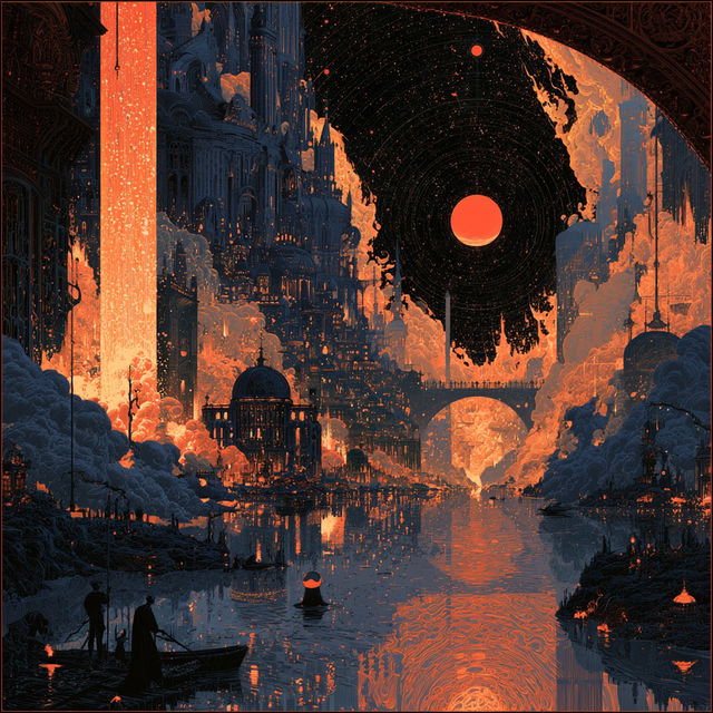 Kilian Eng style, Midjourney V8.2, render 4 of 4