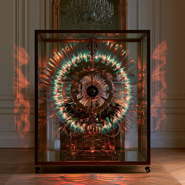 Kinetic art style, Midjourney V8.2, render 3 of 4