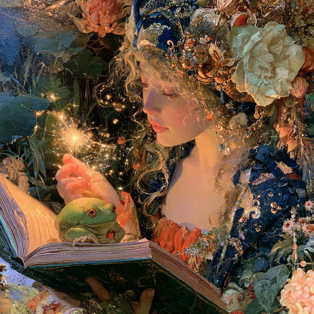 Kinuko Y. Craft style, Midjourney V8.2, render 2 of 4