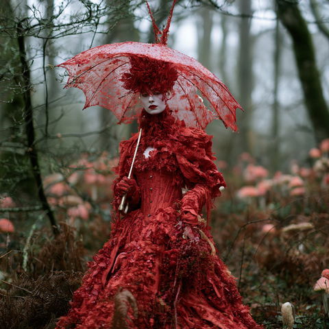 Kirsty Mitchell style (Photographers), Midjourney V8.2