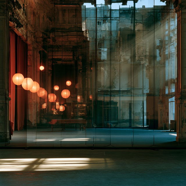 Klaus Frahm style, Midjourney V8.2, render 1 of 4