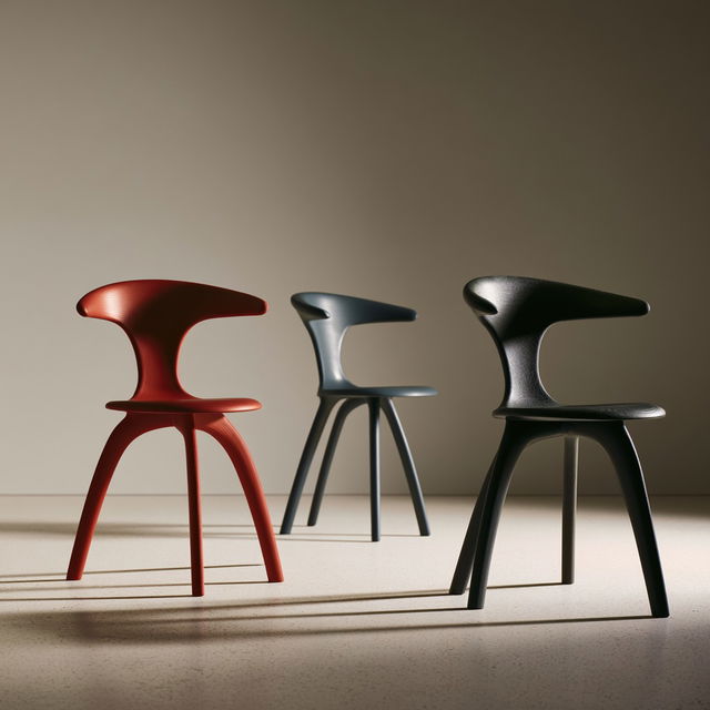 Konstantin Grcic style, Midjourney V8.2, render 3 of 4