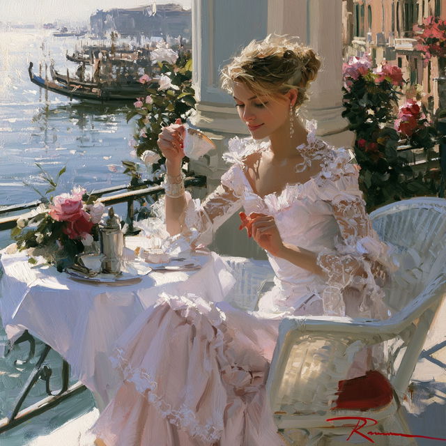 Konstantin Razumov style, Midjourney V8.2, render 2 of 4