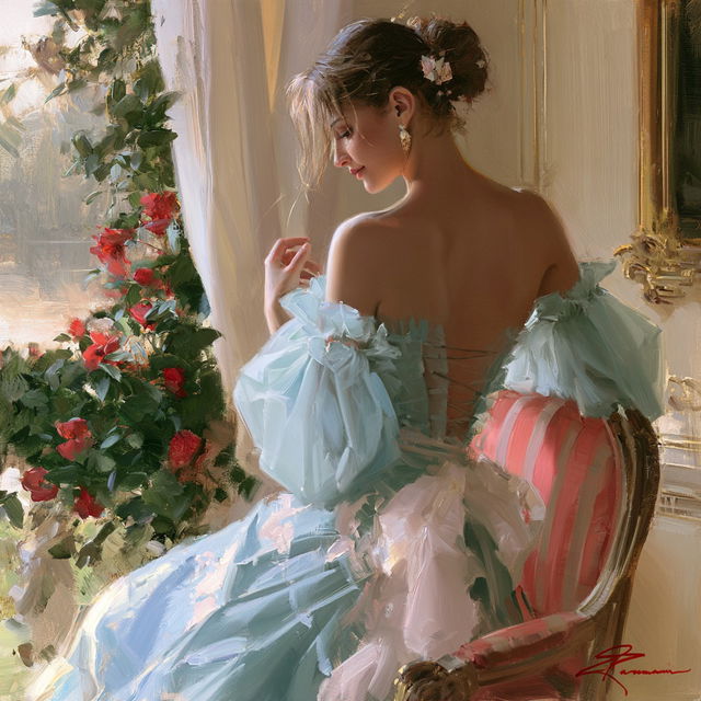 Konstantin Razumov style, Midjourney V8.2, render 3 of 4