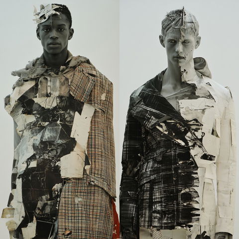 Kris Van Assche style (Fashion designers), Midjourney V8.2