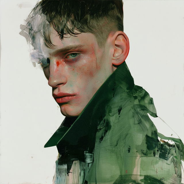 Kris Van Assche style, Midjourney V8.2, render 2 of 4