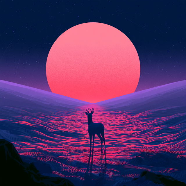 Kurzgesagt style, Midjourney V8.2, render 3 of 4