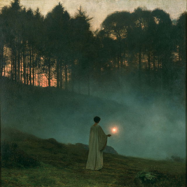 L. Birge Harrison style, Midjourney V8.2, render 3 of 4