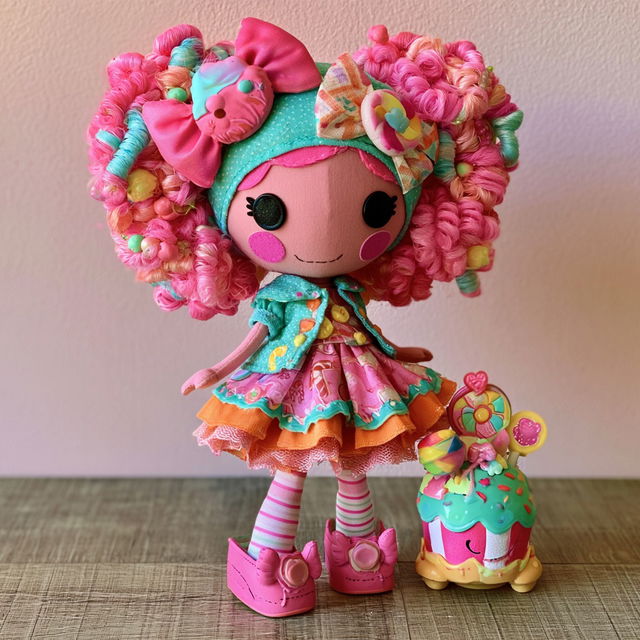 Lalaloopsy style, Midjourney V8.2, render 2 of 4