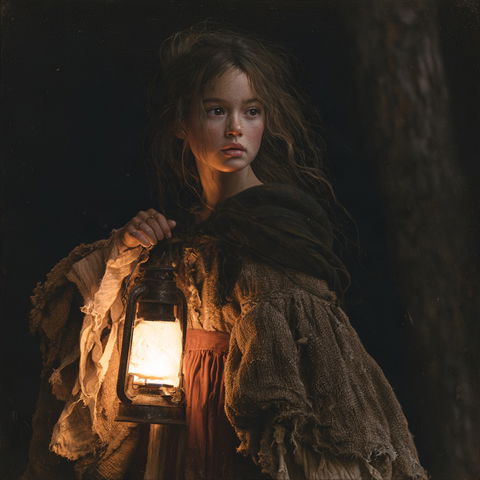 Lantern-lit style (Modifiers), Midjourney V8.2