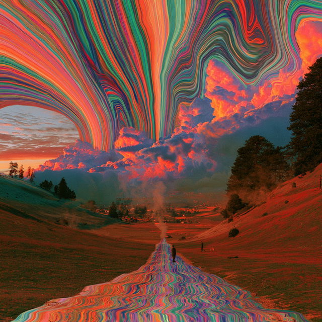 Larry Carlson style, Midjourney V8.2, render 4 of 4