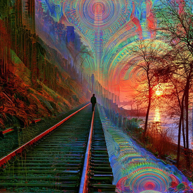 Larry Carlson style, Midjourney V8.2, render 2 of 4