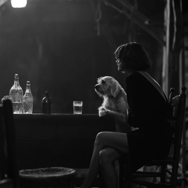 Larry Fink style, Midjourney V8.2, render 1 of 4