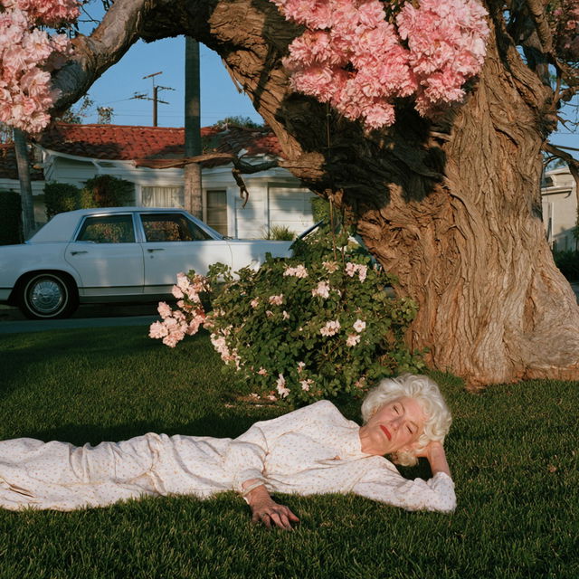 Larry Sultan style, Midjourney V8.2, render 3 of 4