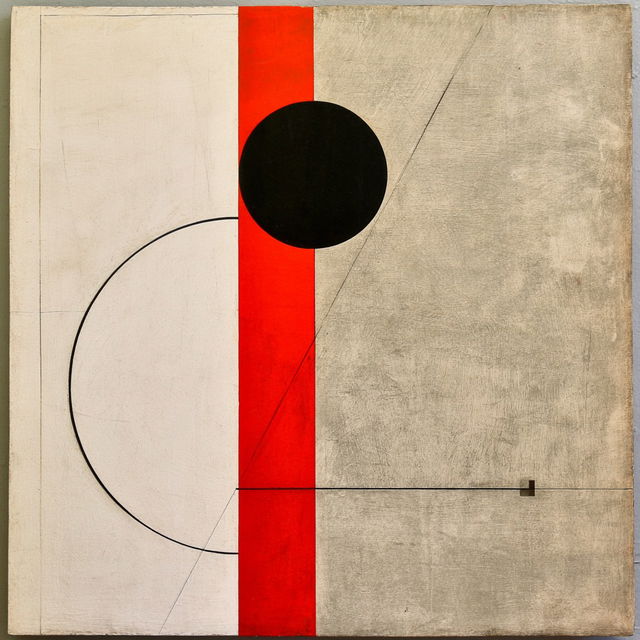 Laszlo Moholy-Nagy style, Midjourney V8.2, render 2 of 4